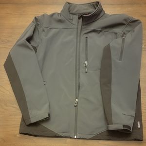 Free Country mid weight, two tone gray jacket